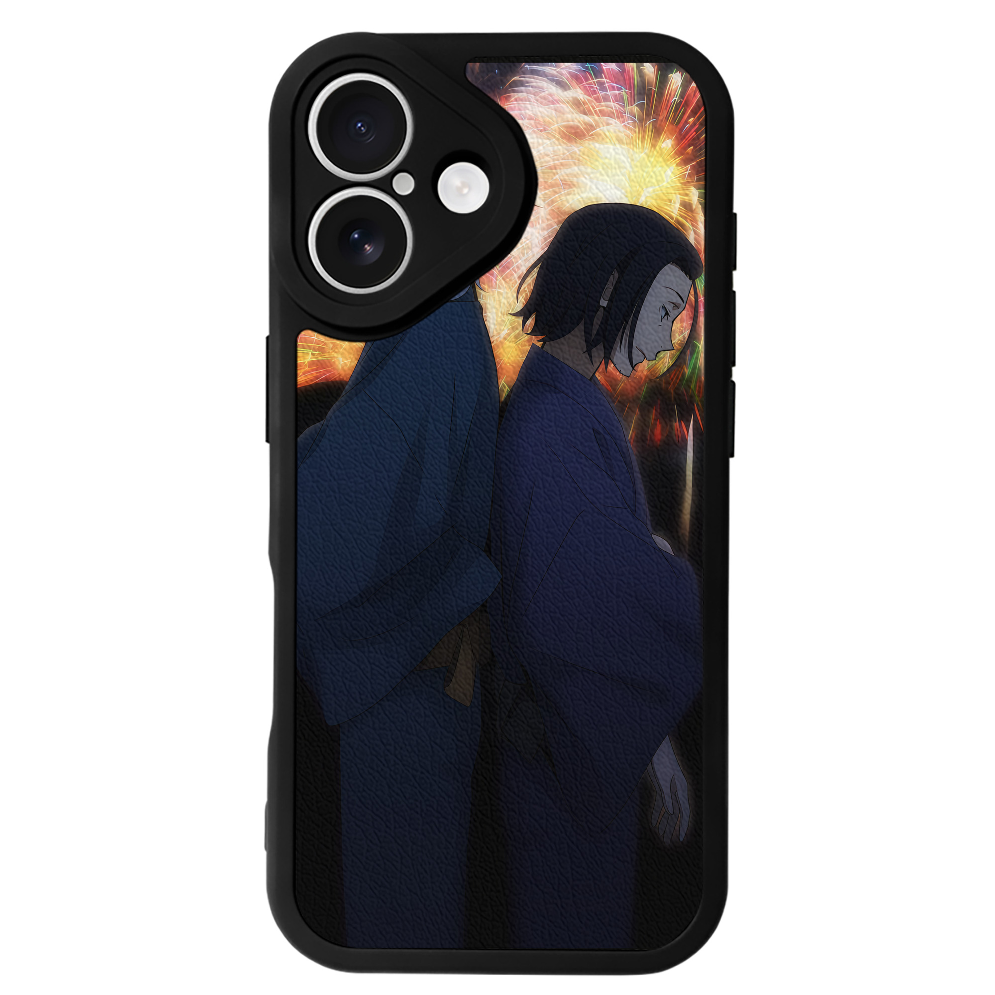（画像用） 文豪ストレイドッグス Bungo Stray Dogs 【iPhone 16シリーズ対応】シリコンスマホケース（レザー調） 材質：シリコン